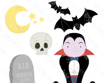 340x270 Vampire Clipart Etsy