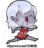 175x190 Cartoon Vampire Girl By Lineartestpilot