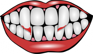 300x175 Vampire Teeth Clip Art Download
