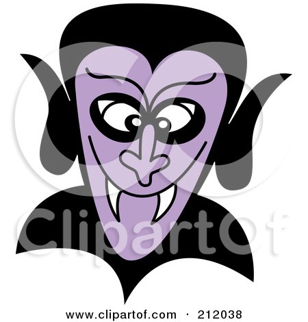 450x470 Vampire Face Clipart Outline