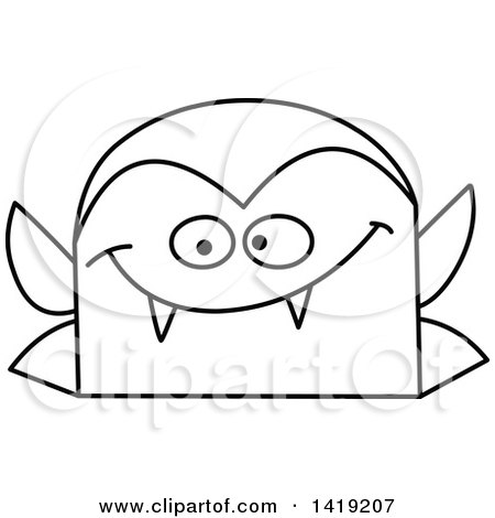 450x470 Clipart Of A Black And White Vampire Face Emoji