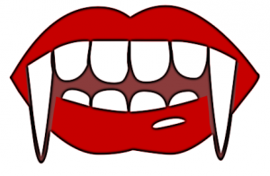 300x196 Fangs Clipart Vampire