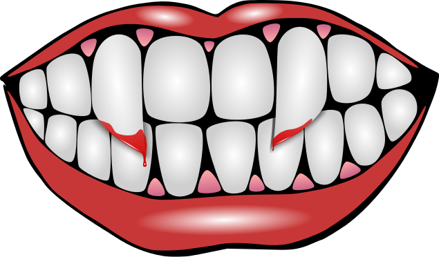 635x372 Halloween Vampire Teeth Clipart