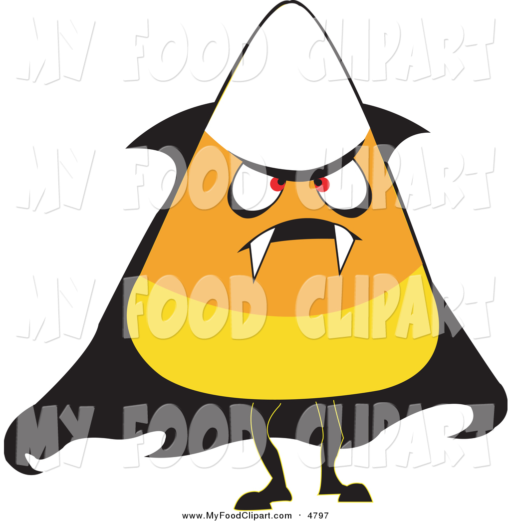 1024x1044 Food Clip Art Of A Halloween Candy Corn Wearing A Vampire Costume
