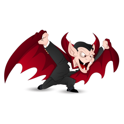 400x400 Red Vampire Transparent Png