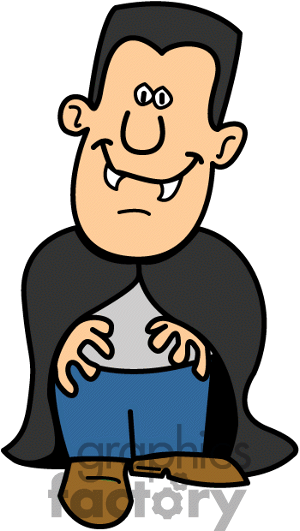 300x531 Vampire Clipart Cartoon
