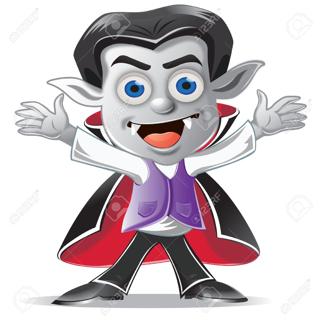 1300x1300 Scary Cute Vampire Clipart