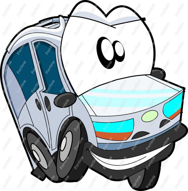 786x800 Van Character Clip Art