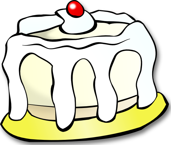 600x509 Clip Art Vanilla Ice Cream Cake Clipart