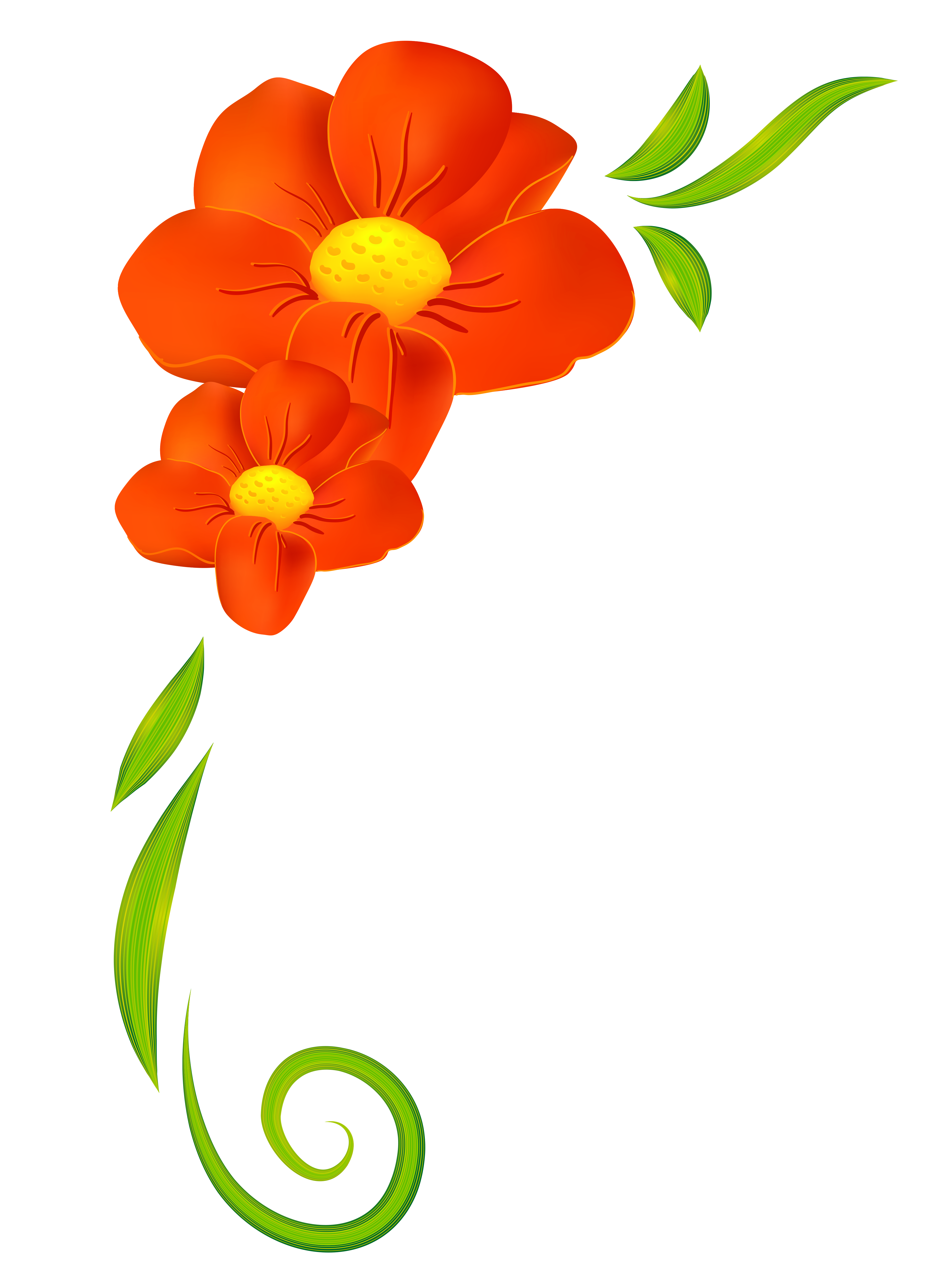 3924x5263 Orange Flower Decor Png Clipartu200b Gallery Yopriceville