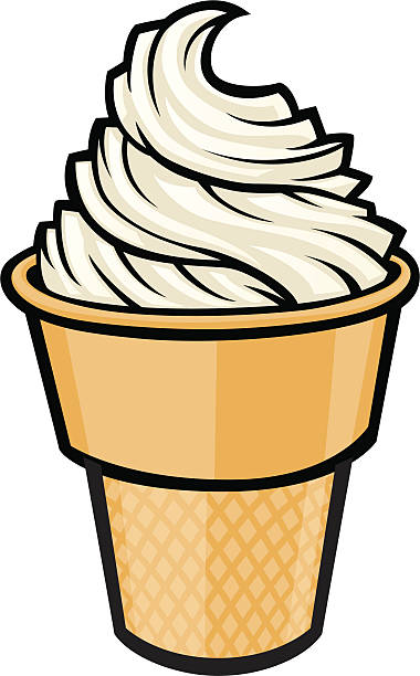 380x612 Orange Clipart Ice Cream Cone