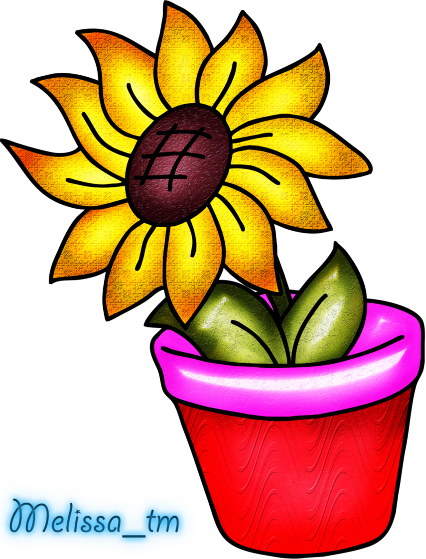 855x1122 Flower Vase Clipart