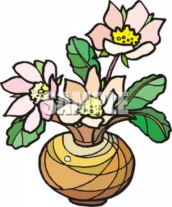 249x300 Flowers In A Vase Clip Art Image