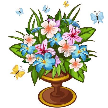 450x450 Flowers In Vase Clipart 10 Nice Clip Art