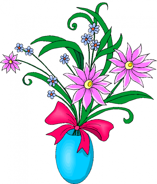 513x600 Flowers In Vase Clipart 3 Nice Clip Art