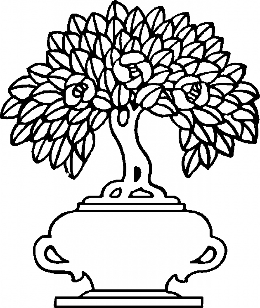 864x1024 Vase Clipart Black And White Clipart Panda Free Clipart Images