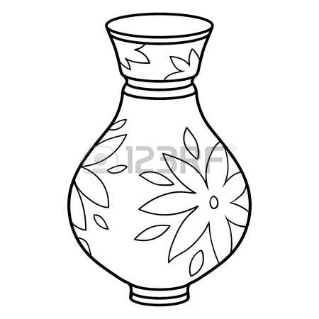 450x450 Ceramic Clipart Black And White