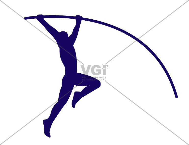 771x591 Pole Vault Clipart