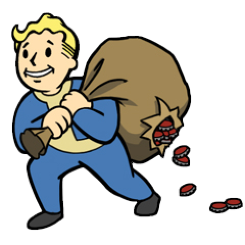 480x480 Fallout Clipart Vault Boy