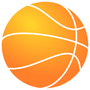 300x300 Basketball Outline Clipart
