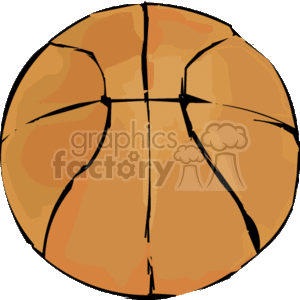 300x300 Royalty Free Sketched Basketball 167836 Vector Clip Art Image