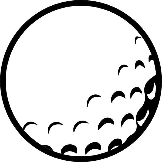 626x626 Golf Ball With Dents Icons Free Download