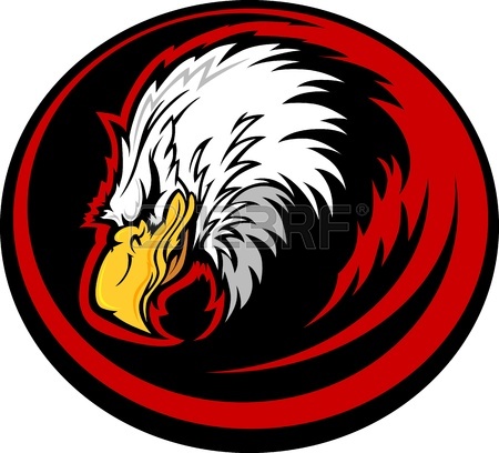 450x408 Eagle Head Vector Graphic Mascot Image Royalty Free Cliparts