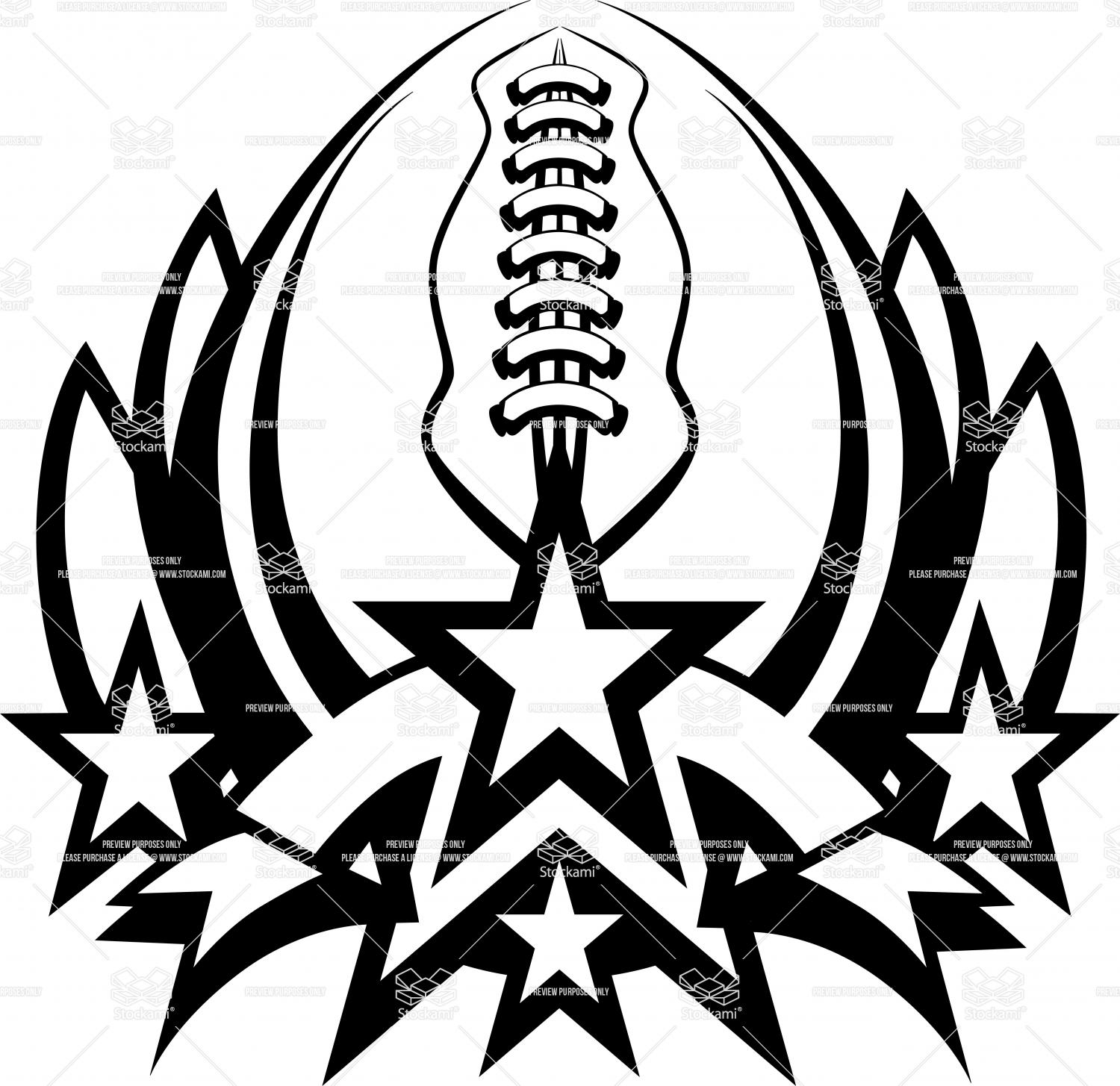 1500x1455 Football Laces Clipart Black And White