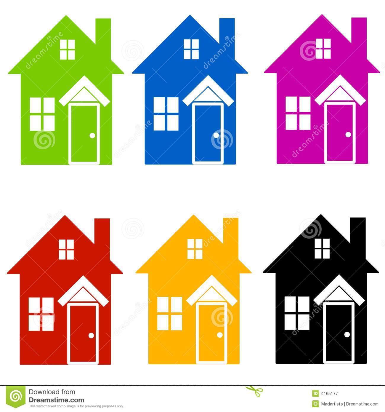 1300x1390 House Silhouette Graphic Clipart