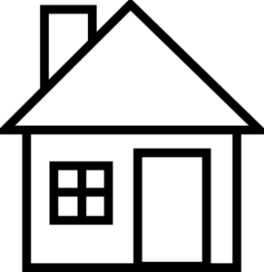 291x300 Vector Clipart House