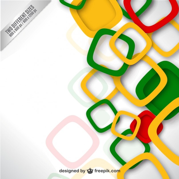 626x626 Background With Colorful Squares Vector Free Download