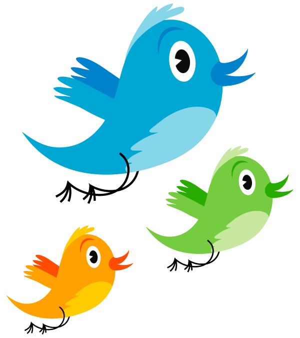 600x675 Cute Twitter Bird Vector Image Free Vectors Clip Art