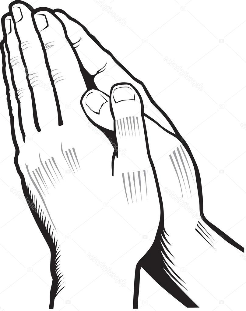 Vector Praying Hands | Free download on ClipArtMag