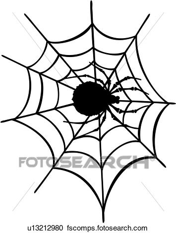 355x470 Clipart Of , Pinstriping, Spider, Spider Web, Vehicle Graphics