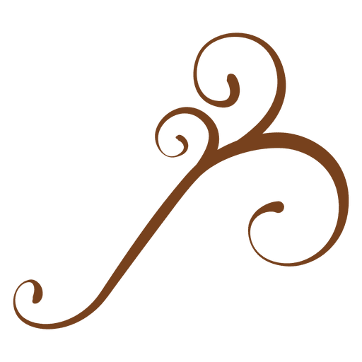 512x512 Curl Swirls Floral Ornament