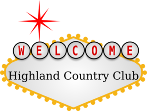 300x228 Vegas Sign For Golf Tournament Clip Art