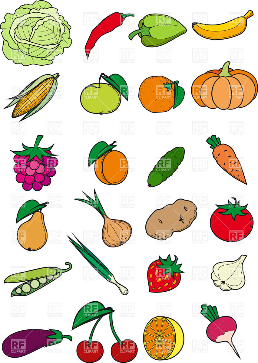 852x1200 Vegetable Clipart Healthy Food