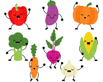 340x270 Vegetable Clip Art Etsy