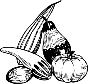 300x286 Vegetables Clip Art