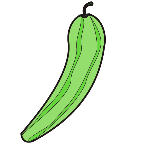 500x500 Cucumber Clipart