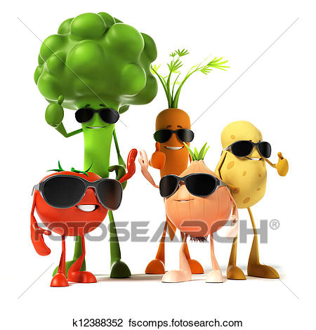 450x470 Clip Art Of Food Character
