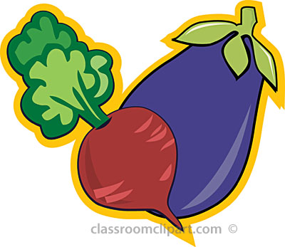 400x347 Vegetables Beet And Eggplant Classroom Clipart