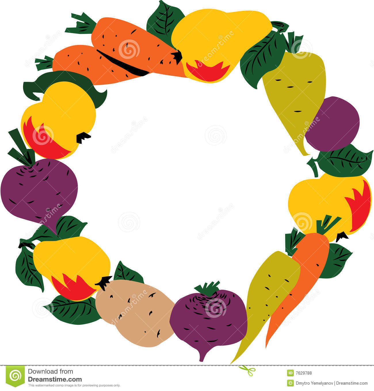 1300x1358 Vegetables Clipart Frame
