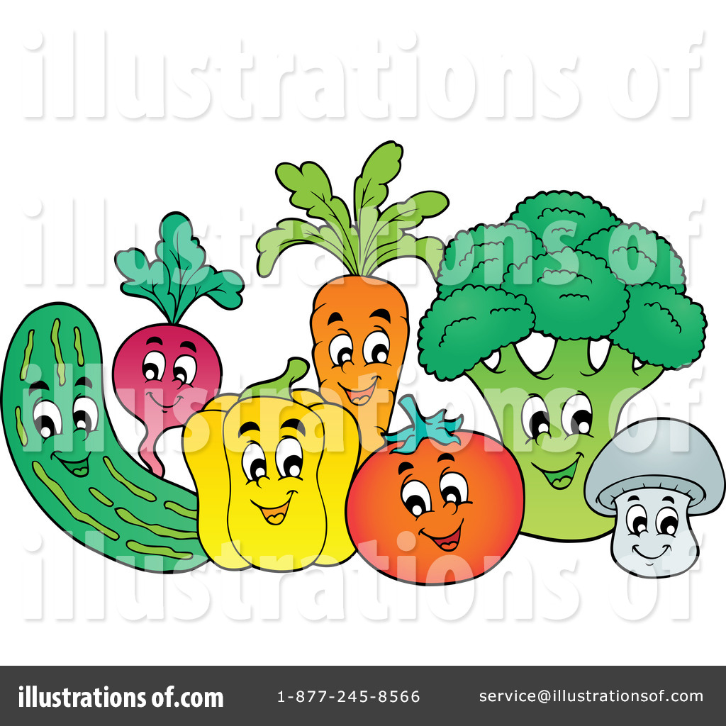 1024x1024 Veggies Clipart