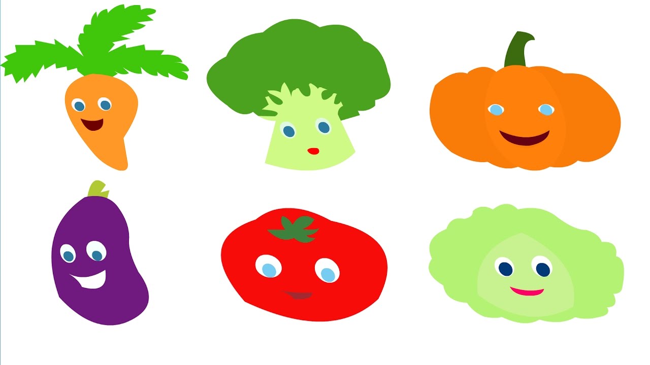 1280x720 Learn Vegetables Amp Fruits For Children Vegetables Names For Kids