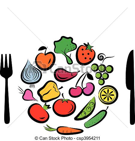 450x470 Fruit Clipart Veggie