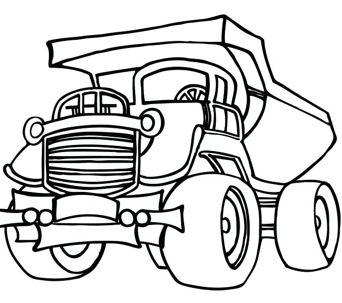 678x600 Vehicle Coloring Pages Printable Construction Colouring Party