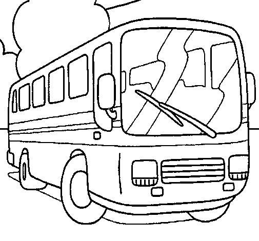 505x470 8 Best 8 Public Transportation Coloring Pages Images