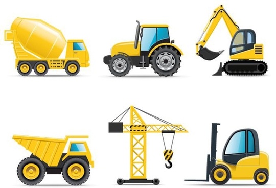 540x368 Construction Vehicle Clipart Free Vector Download (4,440 Free
