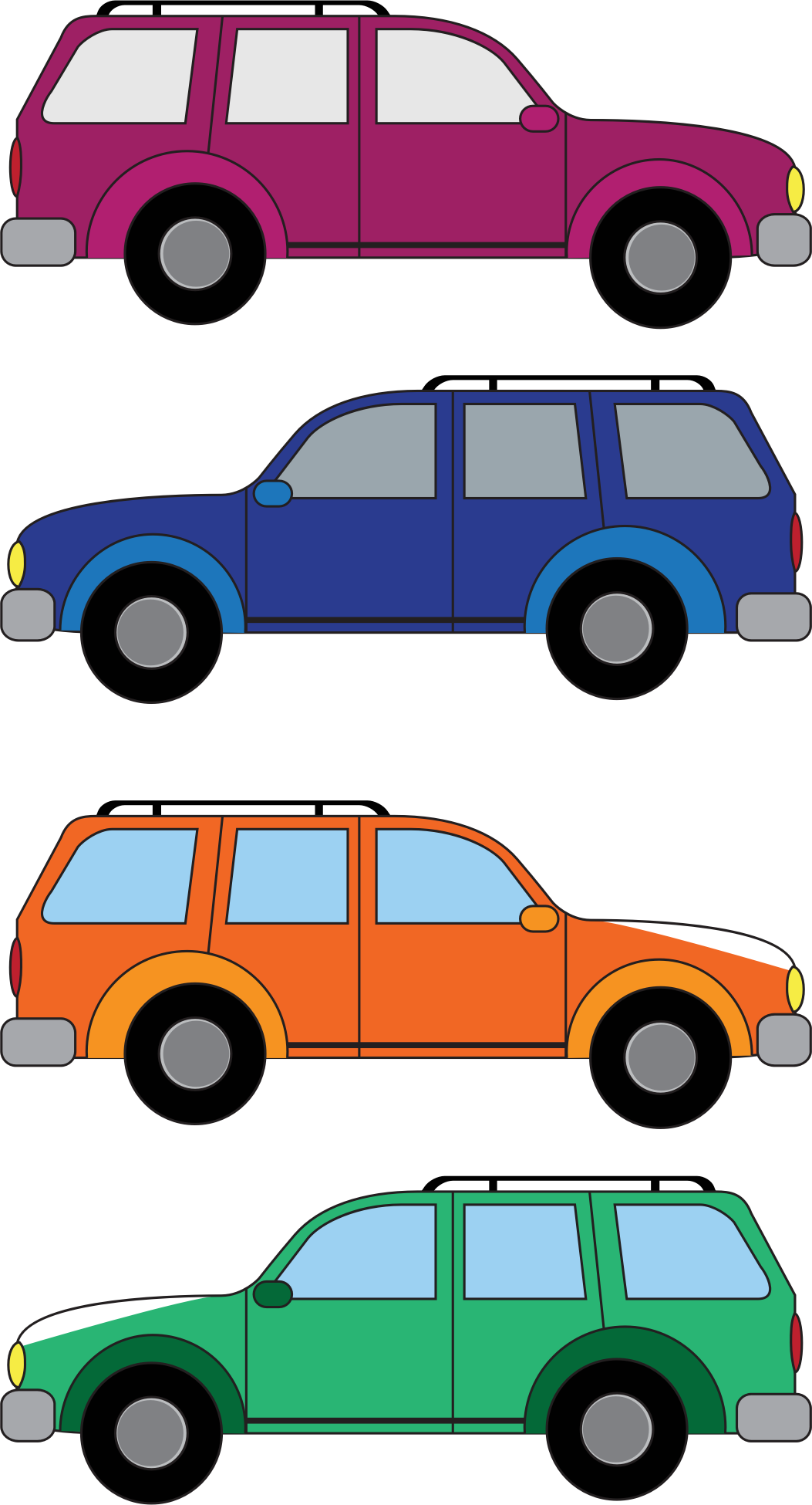 1053x1950 Vehicle Clipart Small Car